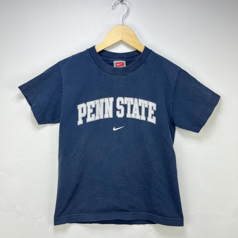 Vintage Nike Penn State University Shirt Youth Small Lions